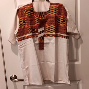 Men's African Shirt medium